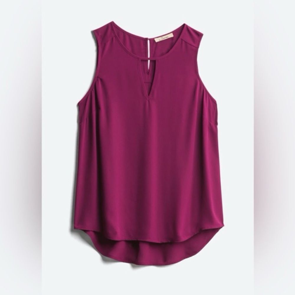 SEREIN‎ Keyhole Blouse, Purple, XS, NWT, save and bundle.